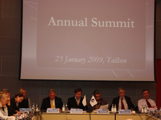 Balti assamblee ja Põhjamaade Nõukogu tippkohtumine.
